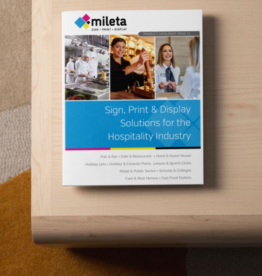 Magazine on table Mockup