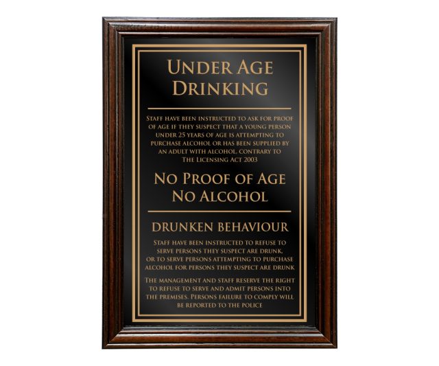 Under Age Drinking Notice - Image 3