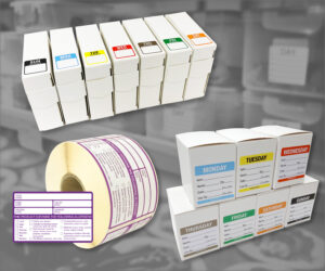 Food Storage Labels - Allergen Labels - Use By Labels