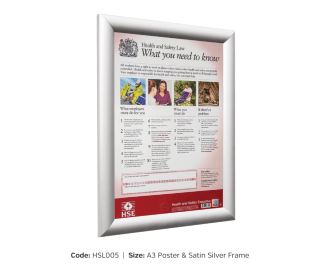UK Health & Safety Law Poster What you need to know - Image 2