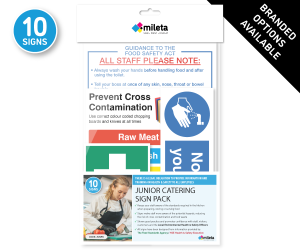 Junior Catering Sign Pack