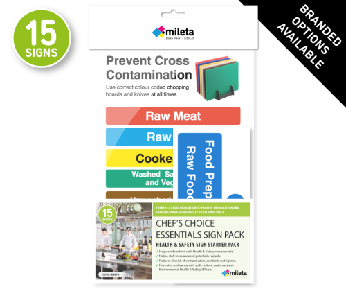 KSEPK - Kitchen sign essentials starter sign pack - Mileta Signs and ...