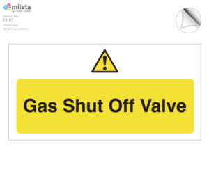 ce071 gas shut off valve