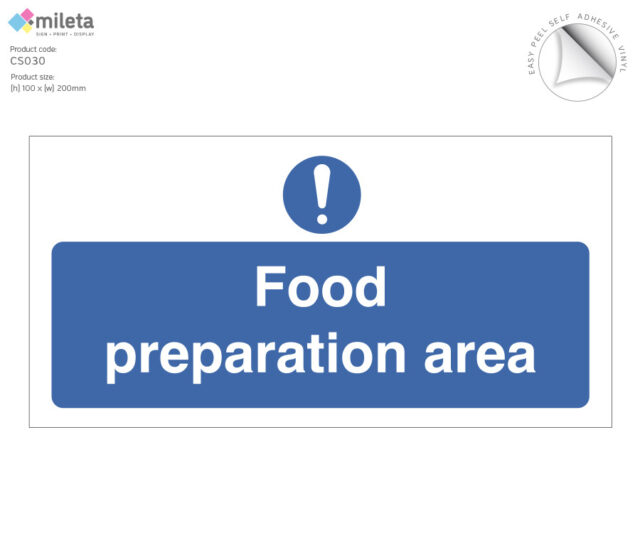 cs030 food preparation area