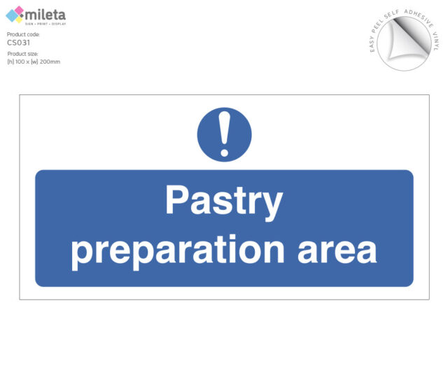 cs031 prep area pastry