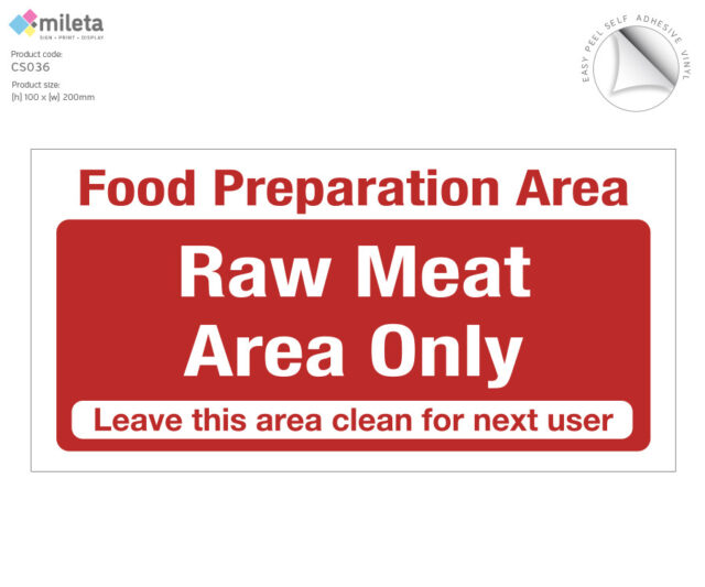 cs036 prep area raw meat