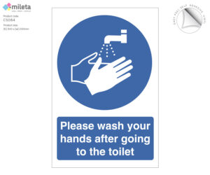 cs084 wash your hands after going toilet