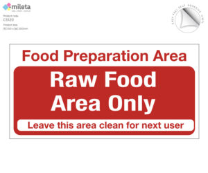 cs120 prep area raw food
