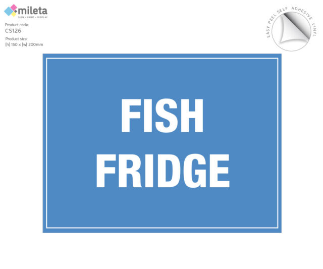 cs126 fish fridge
