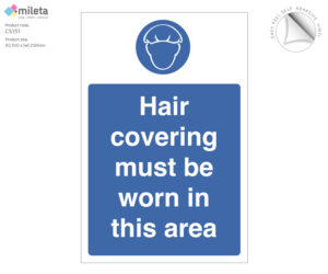 cs151 hair covering must be worn