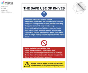 cs153 h s safe use of knives