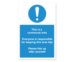 cs203 204 staff communal area notice