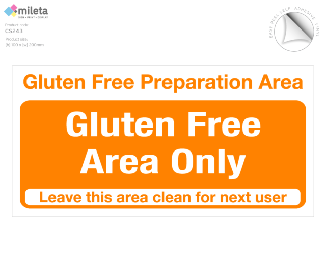 cs243 gluten free area sticker 200x100