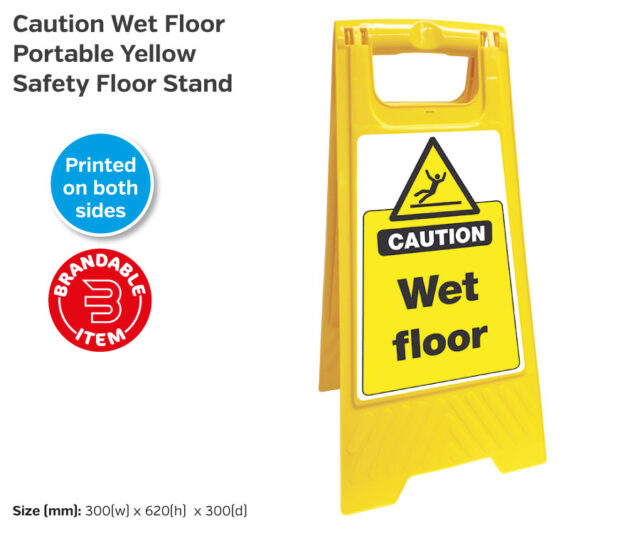 fl033 caution wet floor