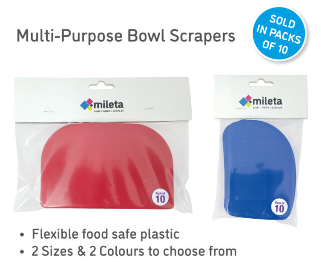 food bowl scrapers