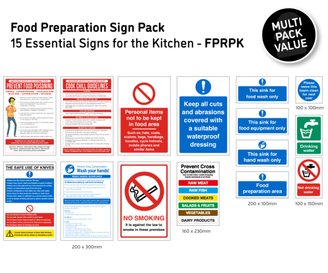 fprpk food prep sign pack