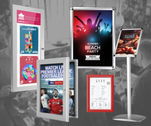 Menu & Poster Displays | Poster Cases | Snap Frames