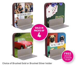 pp055 custom print bar coaster set