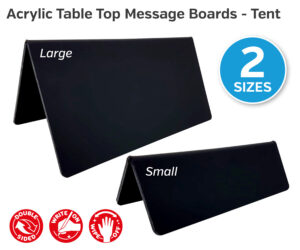 sty018 sty019 countertop tent message boards