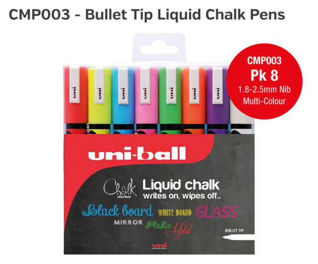 cmp001 cmp003 bullet tip liquid chalk pens