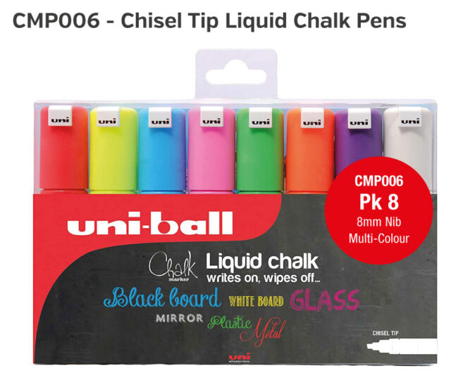 cmp004 cmp006 chisel tip liquid chalk pens