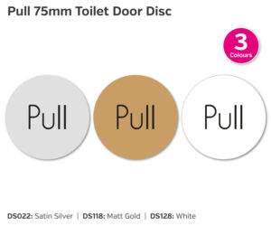 ds022 ds118 ds128 pull 75mm door disc