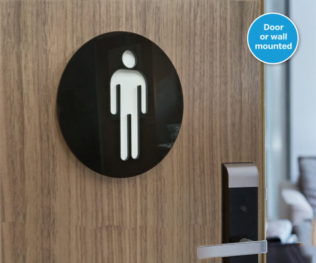 ds083 ds084 atlas gents toilet sign