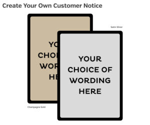 en066 en067 create your own notice