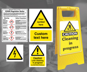 Hazard Warning Safety Signs