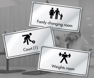 Leisure Club Signs & Notices