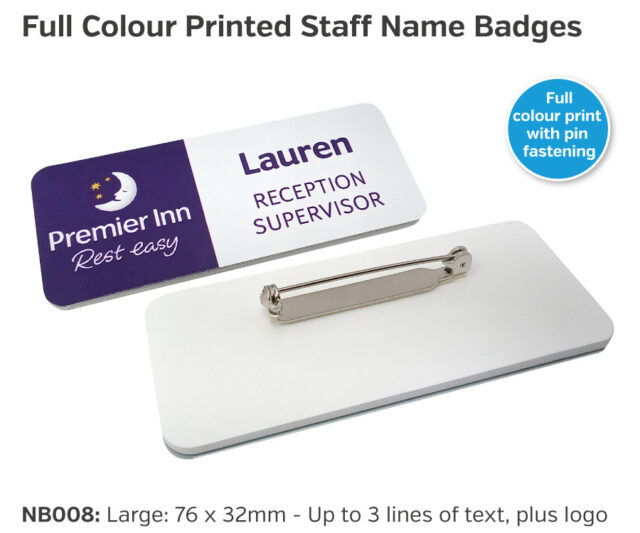 nb007 nb008 full colour name badges
