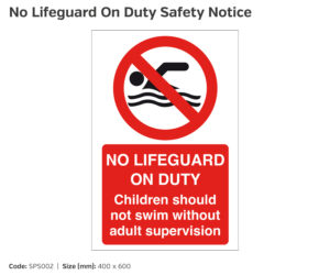sps002 no lifeguard on duty