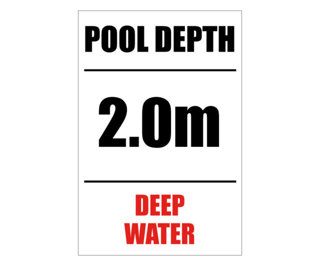sps008 pool depth deep water