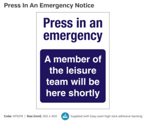 sps024 press in an emergency notice