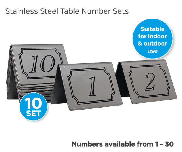 stainless steel table range st01-10