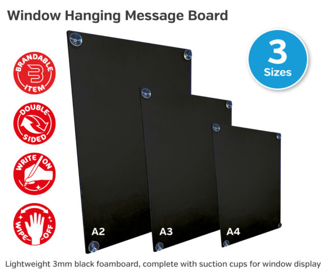 sty008 sty010 window hanging message board