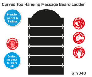 sty039 sty040 ladder panel message board