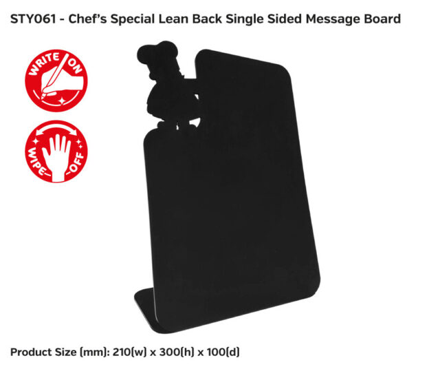 sty060 sty066 shaped countertop message boards