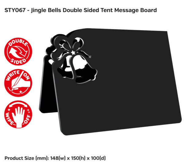 sty067 sty071 festive countertop message boards