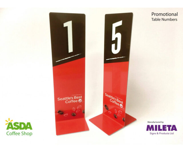 tall table number asda