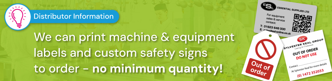 Custom Catering Equipment Labels