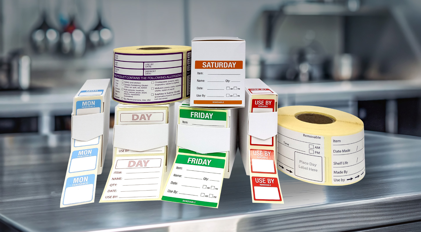Food Prep Storage Labels Section Banner