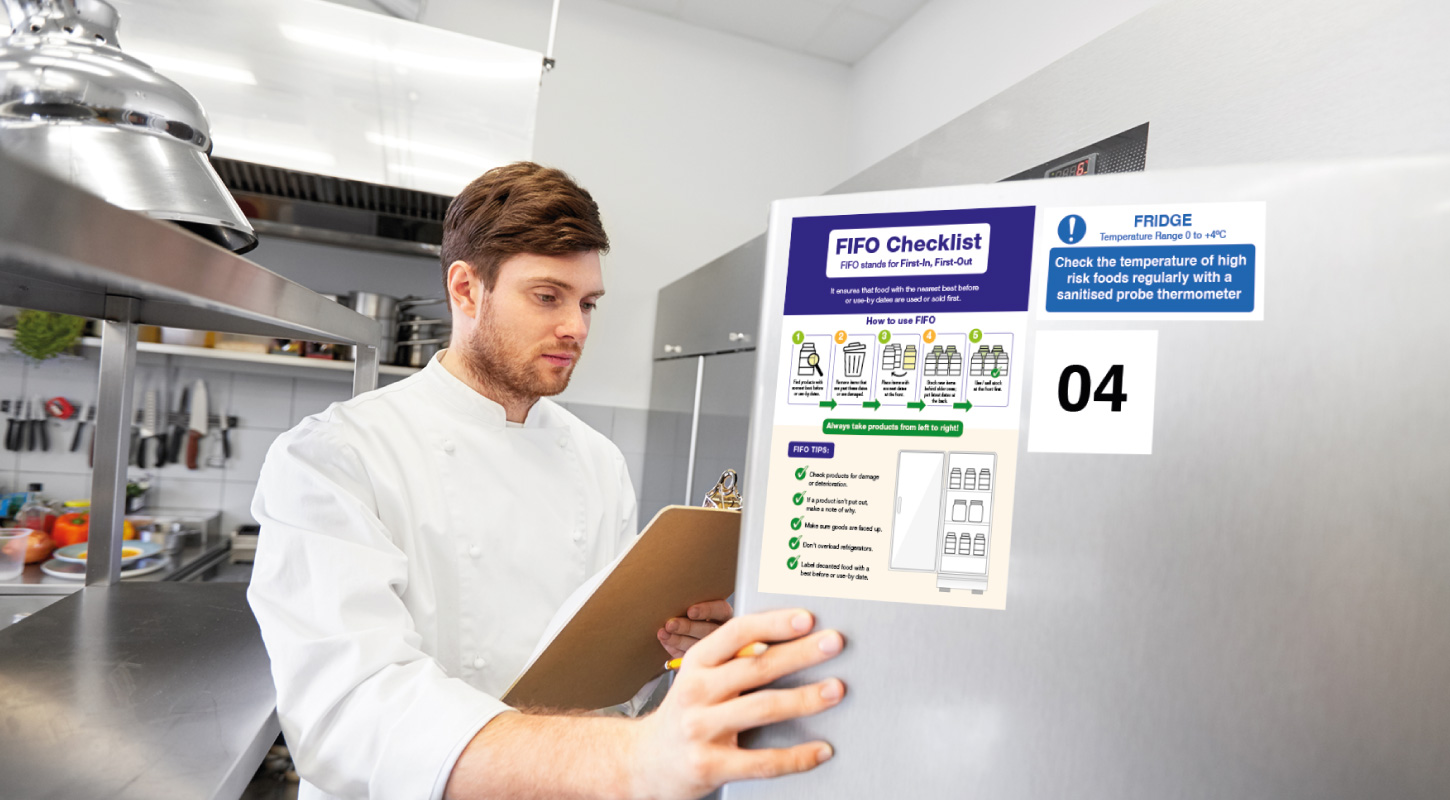 Fridge Freezer Labels Section Banner