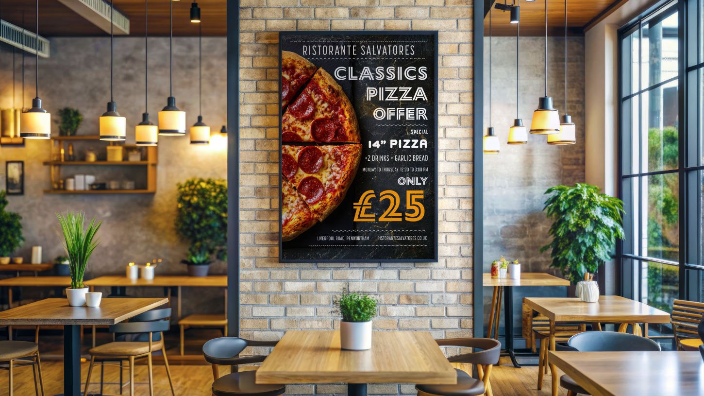 Poster Frames & Menu Holders