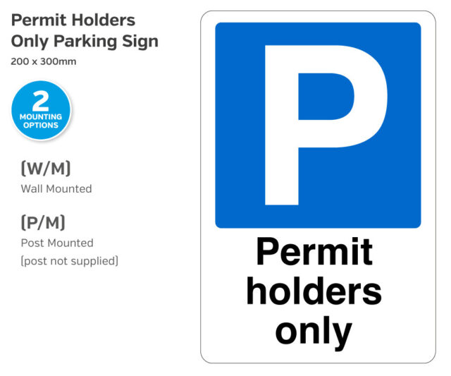 cp023 024 permit holders only 200x300