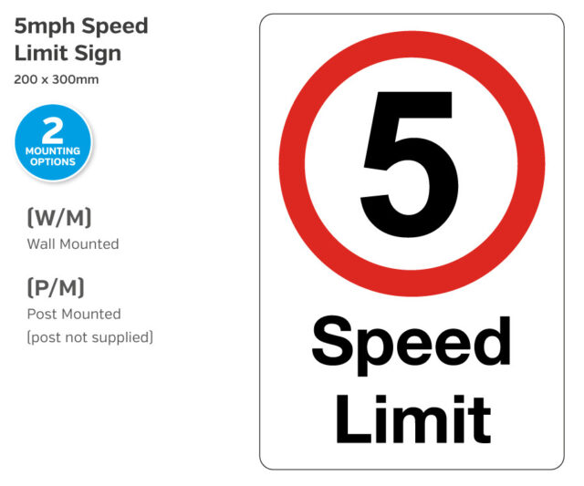 cp045-046 5mph speed limit 200x300