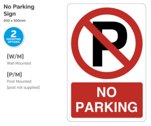 cp187-188 no parking 200x300
