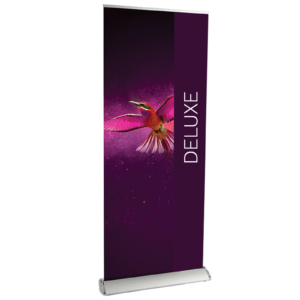 deluxe single sided roller banner