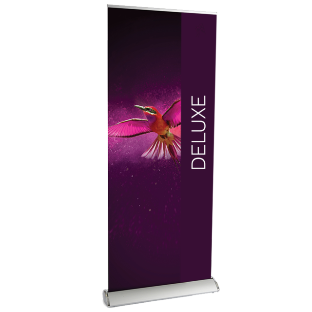 deluxe single sided roller banner