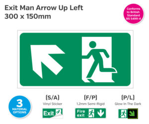 es021 exit man arrow up left